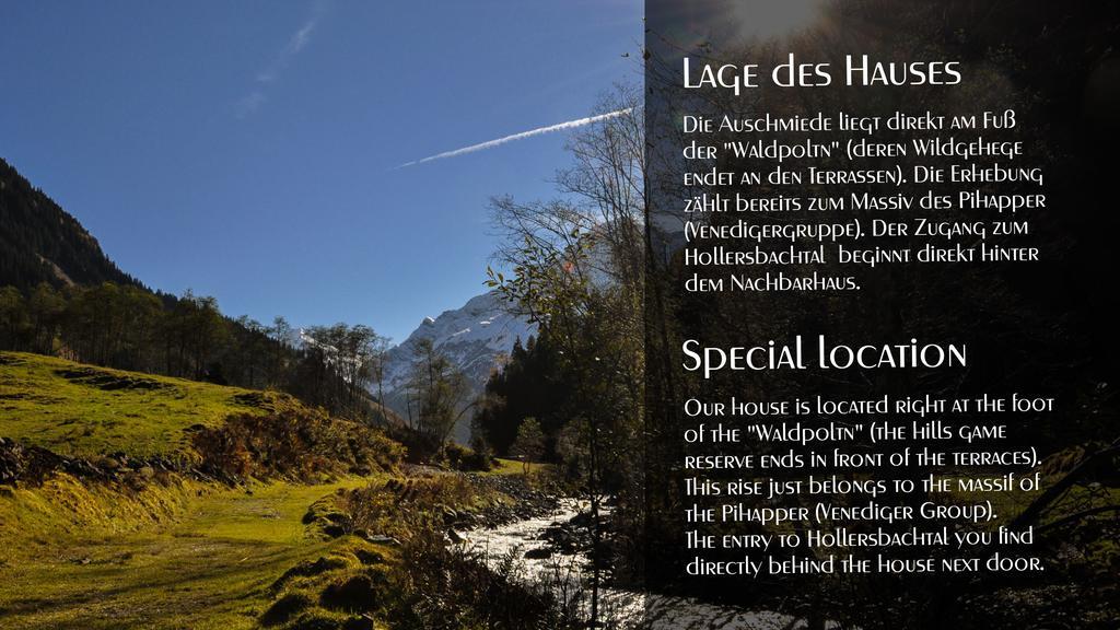 Ferienhaus Auschmiede Hollersbach im Pinzgau Dış mekan fotoğraf